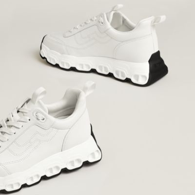 HERMES エルメス✥フラットシューズ レースアップローファー パンチング✥ HERMES エルメス✥フラットシューズ レースアップローファー